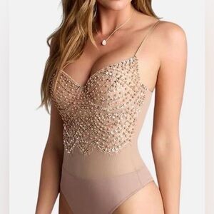 Windsor Bodysuit Rose Gold NWT
